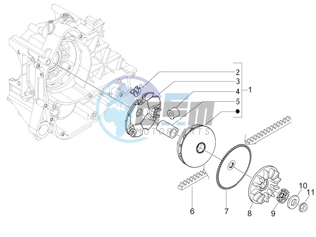 Driving pulley