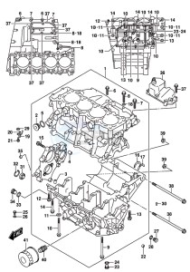 GSX-R1000 ARZ drawing CRANKCASE