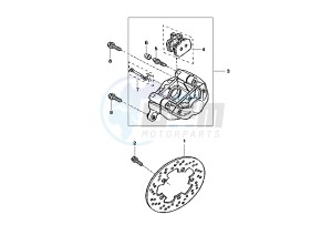 XQ MAXSTER 150 drawing REAR BRAKE CALIPER