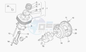 Griso V 850 IE IE drawing Crankshaft cpl.