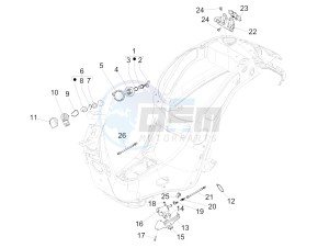 125 4T 3V ie Primavera (EMEA) (Ch, IT) drawing Locks