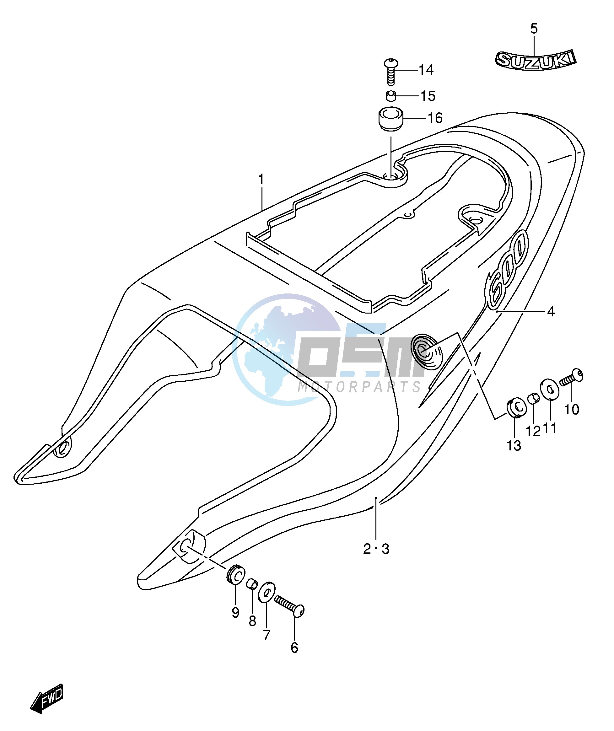 FRAME COVER (MODEL K2)