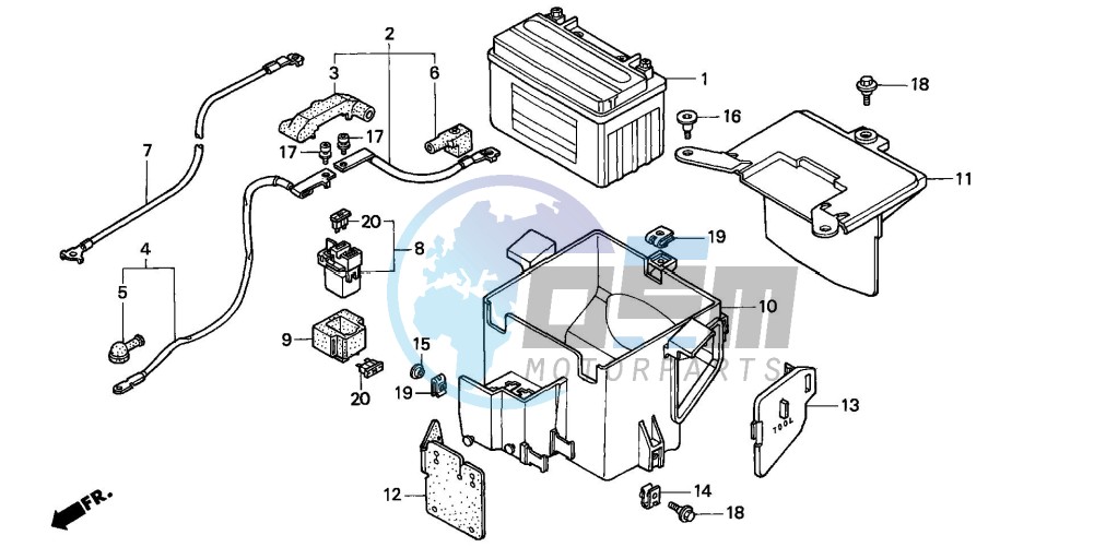 BATTERY/BATTERY BOX