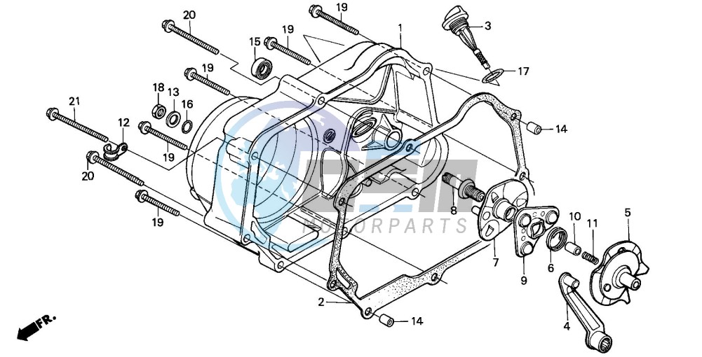 RIGHT CRANKCASE COVER