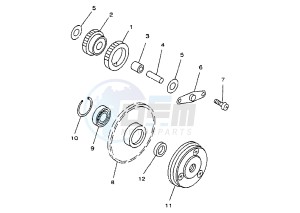 YP MAJESTY 125 drawing STARTER