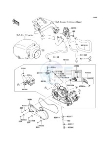 KRF 750 L [TERYX 750 FI 4X4 LE SPORT MONSTER ENERGY] (L9F-L9FA) L9FA drawing THROTTLE