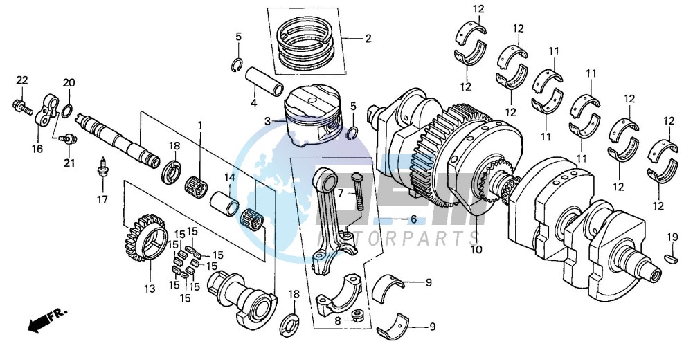 CRANKSHAFT/PISTON