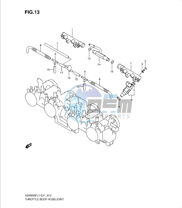 THROTTLE BODY HOSE/JOINT