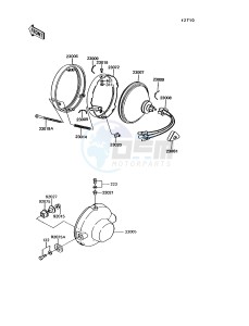 KE 100 B [KE100] (B11-B15) [KE100] drawing HEADLIGHT-- S- -