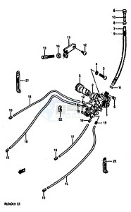 RG500 (E1) Gamma drawing OIL PUMP