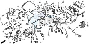 VTX1800C1 drawing WIRE HARNESS