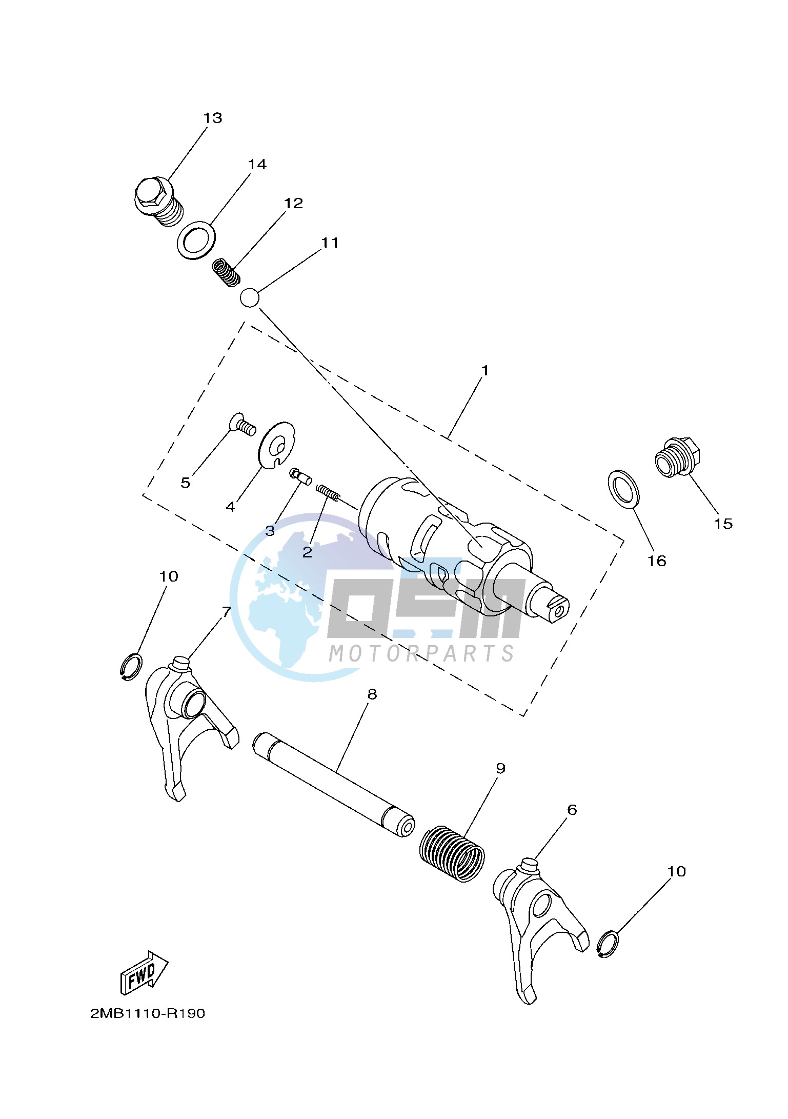 SHIFT CAM & FORK