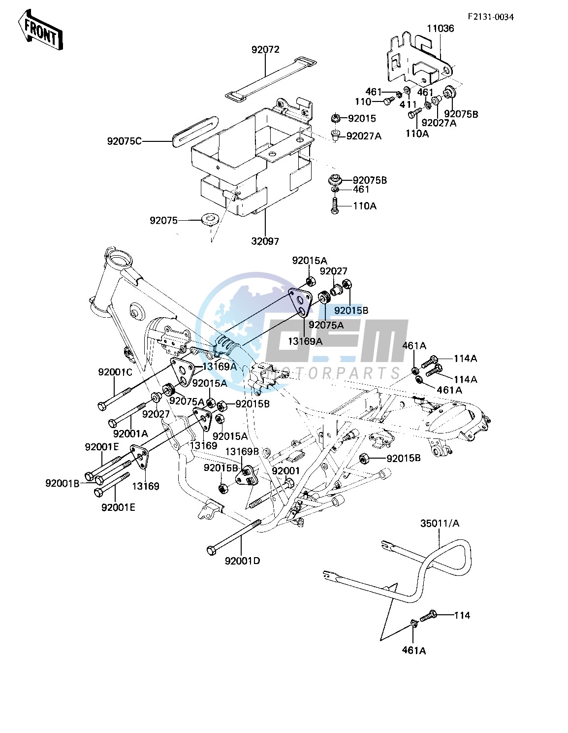 FRAME FITTINGS_BATTERY CASE