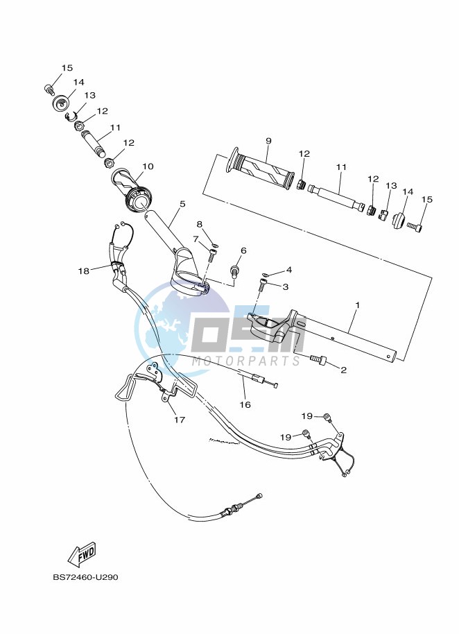 STEERING HANDLE & CABLE