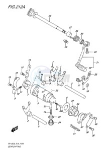 RV125 VAN VAN EU drawing GEAR SHIFTING