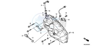 NC700XC drawing RIGHT CRANKCASE COVER (NC700X/ XA)