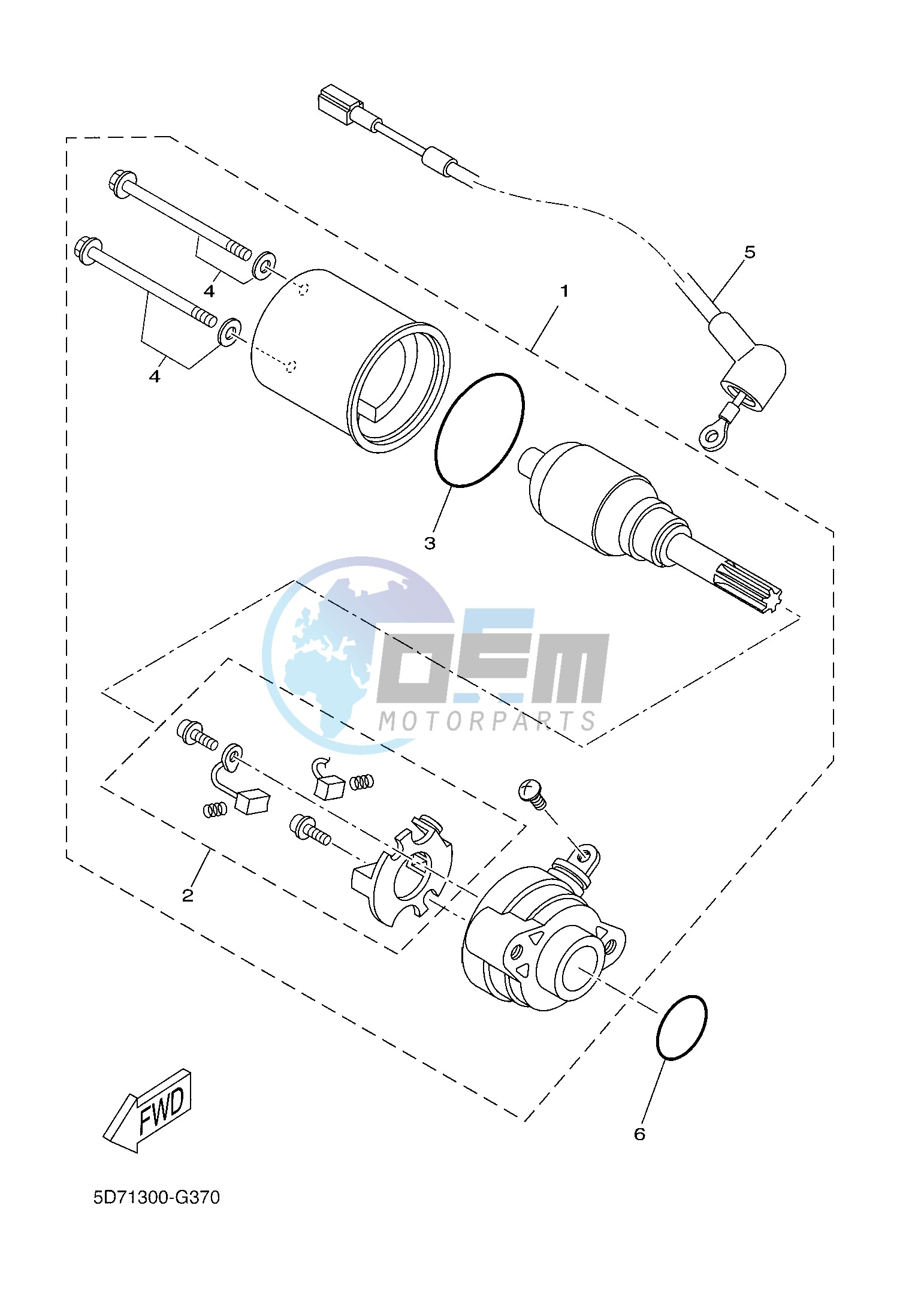 STARTING MOTOR