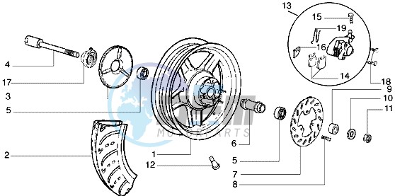 Front wheel