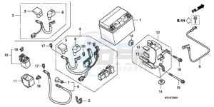 CBF1000T9 Europe Direct - (ED) drawing BATTERY