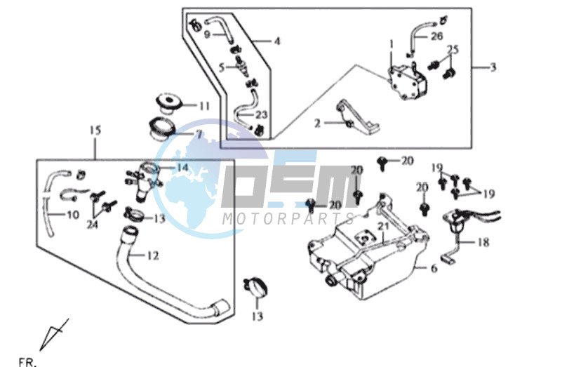 FUEL TANK - FUEL CUT