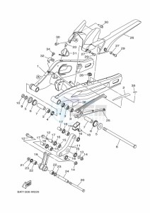 MT-07 MTN690-U (BHH4) drawing REAR ARM