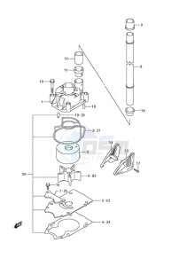 DF 300A drawing Water Pump