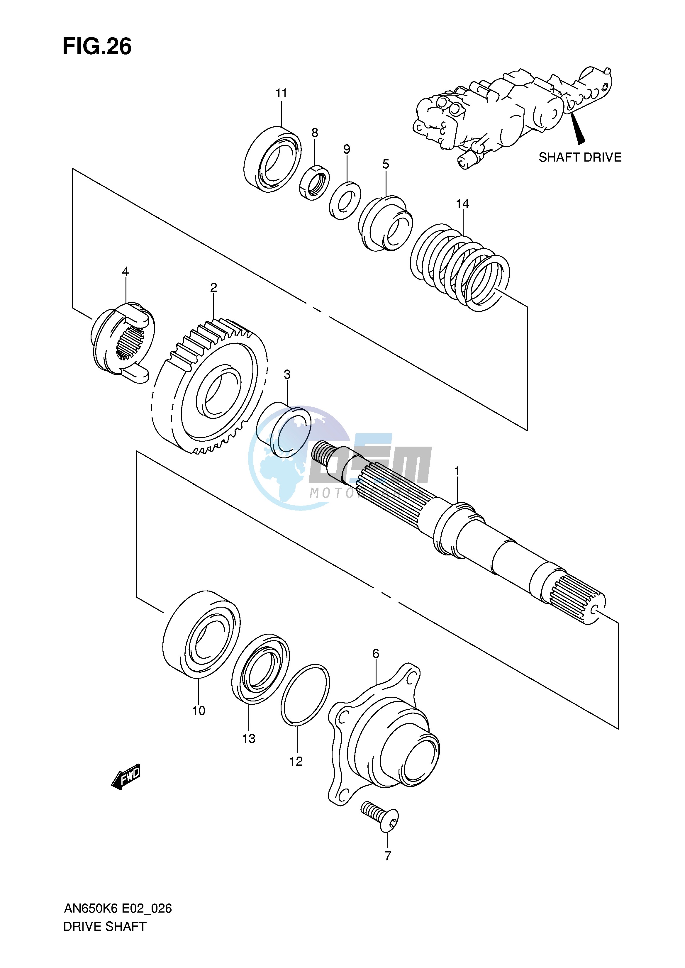 SHAFT DRIVE