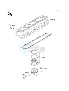 ZR 1000 B [Z1000 EUROPEAN] (B7F-B9F) 0B9F drawing CYLINDER_PISTON-- S- -