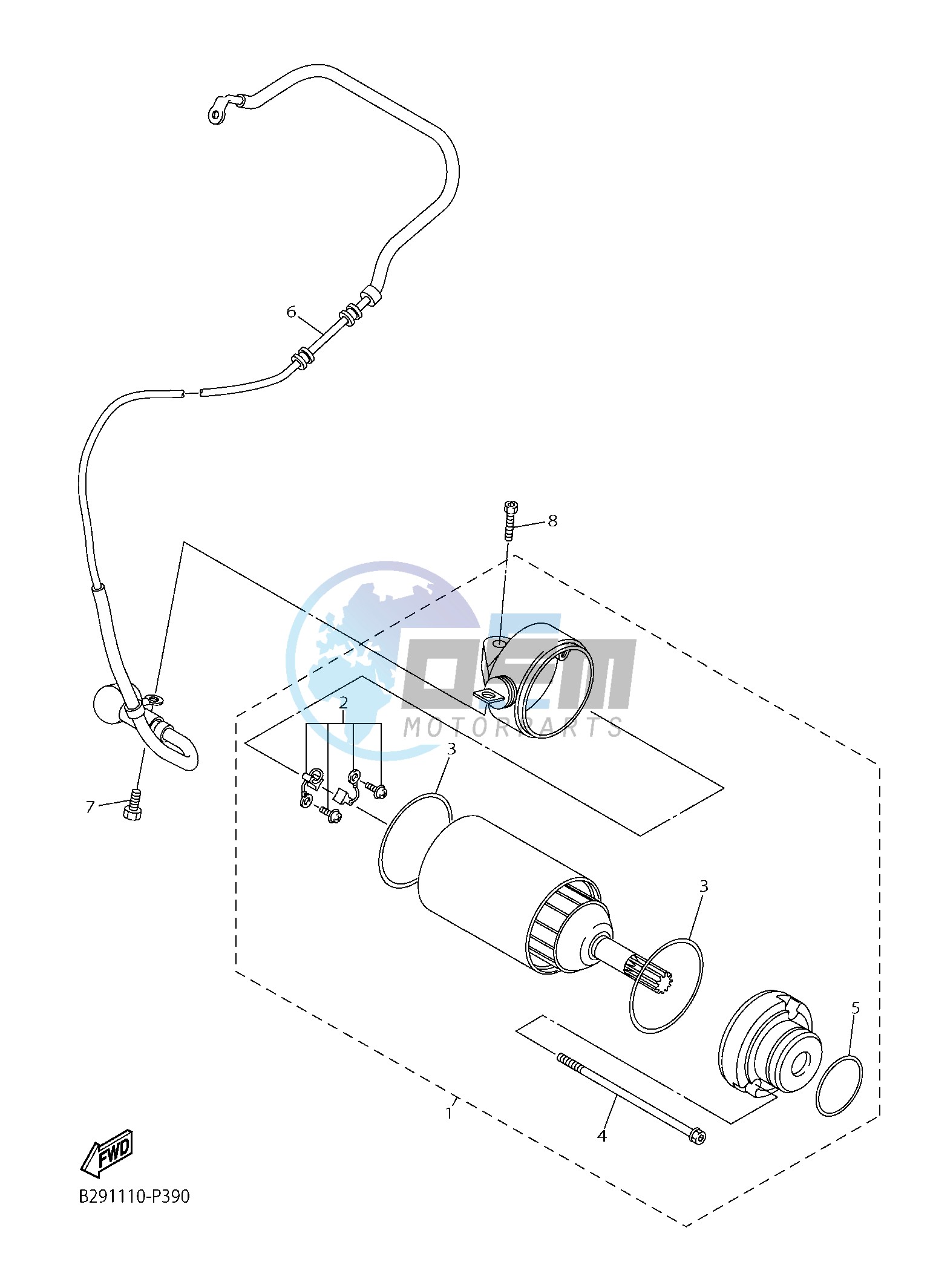 STARTING MOTOR