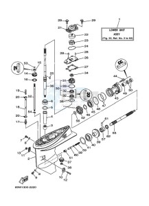 F60AETL drawing LOWER-CASING-x-DRIVE-1