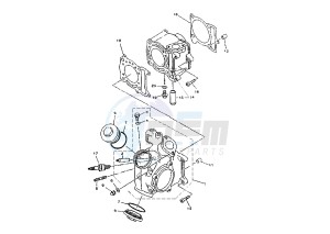 YP E MAJESTY 125 drawing CYLINDER HEAD