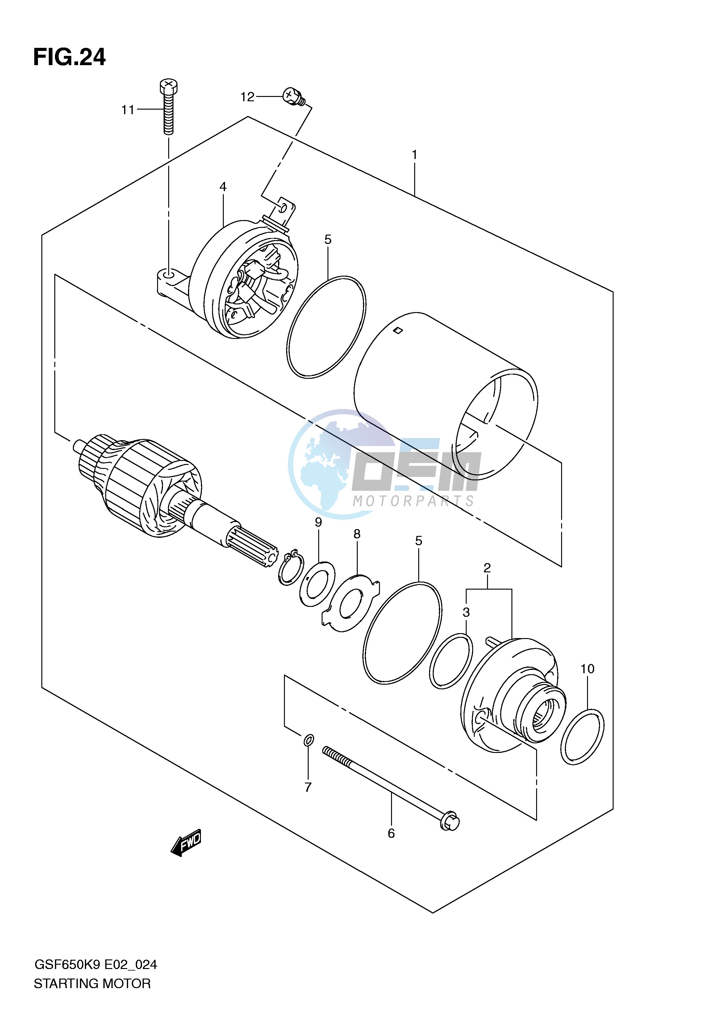 STARTING MOTOR