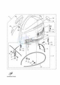 LF350UCC-2017 drawing FAIRING-UPPER