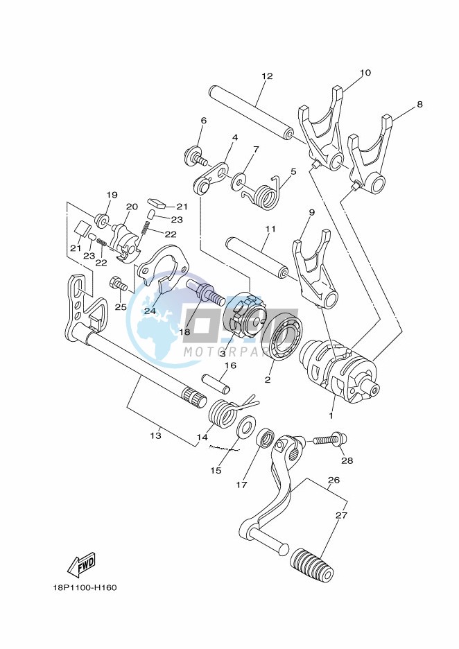 SHIFT CAM & FORK