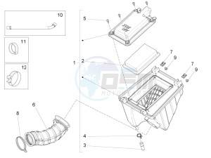 RS4 125 4T (AU, CA, EU, HK, J, RU, S, USA) drawing Air box