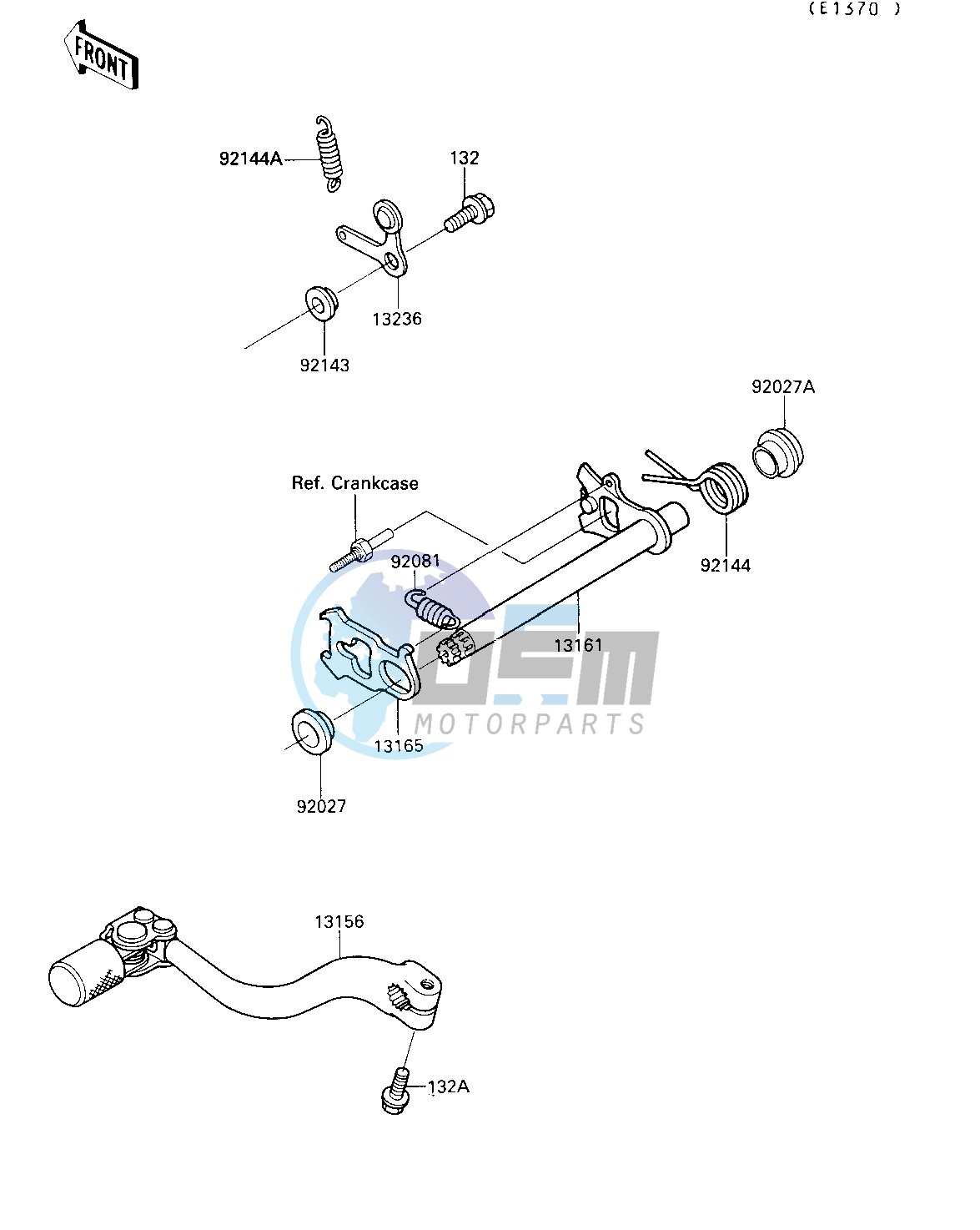 GEAR CHANGE MECHANISM