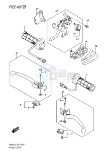 AN650 drawing HANDLE LEVER