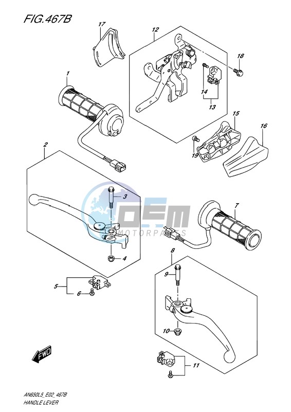 HANDLE LEVER