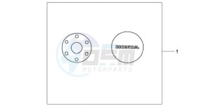 CB600F39 Spain - (SP / ST) drawing CRANKCASE *R320P*