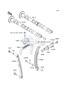 JET_SKI_ULTRA_300LX JT1500JDF EU drawing Camshaft(s)/Tensioner