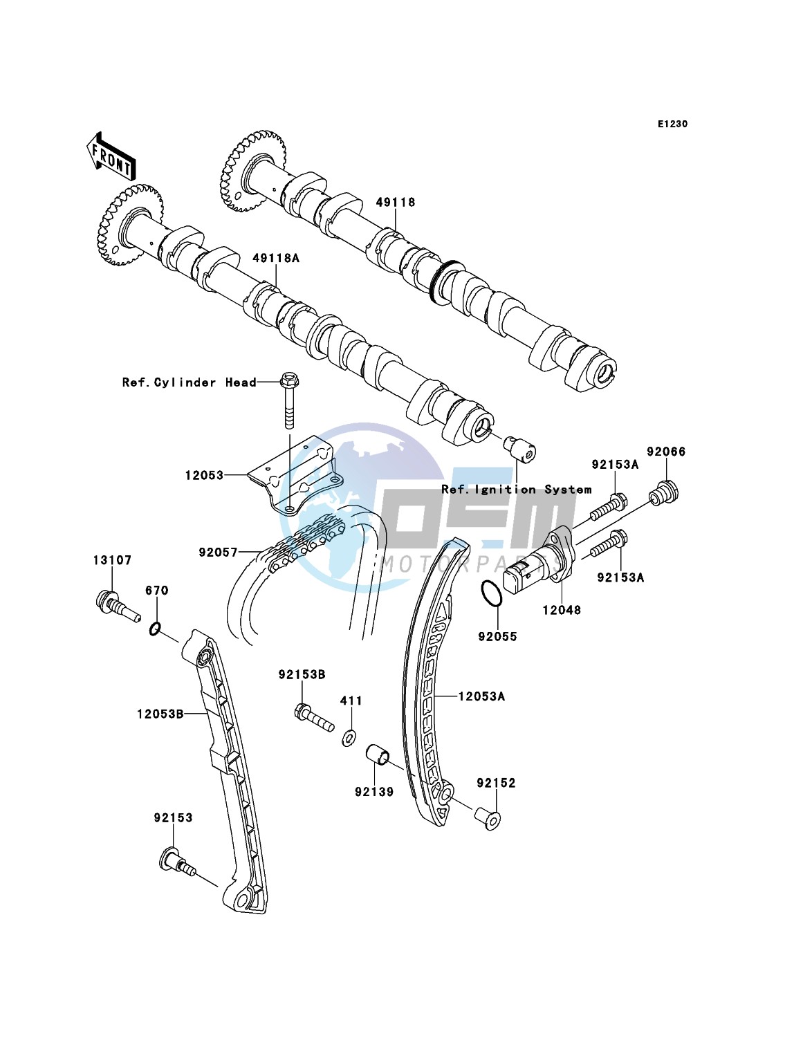 Camshaft(s)/Tensioner