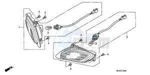 ST1300A9 France - (F / ABS CMF MME) drawing WINKER