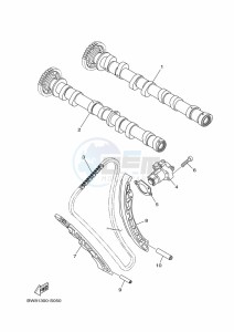 MT-10 MTN1000D (BGG6) drawing CAMSHAFT & CHAIN