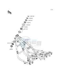 ZR 750 F [ZR-7] (F1) drawing FRAME