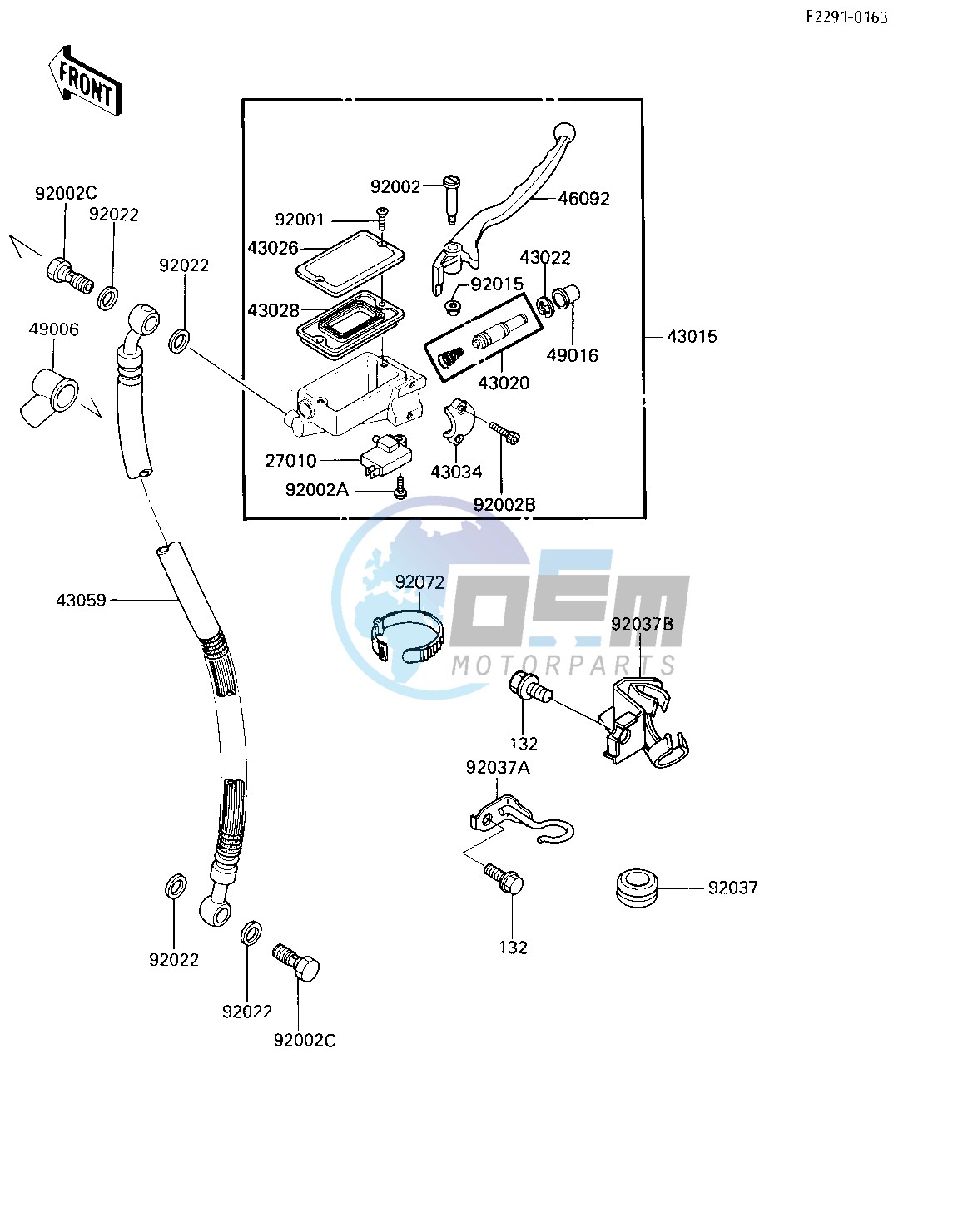 FRONT MASTER CYLINDER