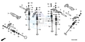 VT750C9 E / KMH drawing CAMSHAFT