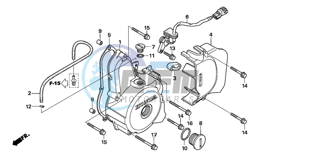 LEFT CRANKCASE COVER