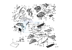 JET FORCE - 50 cc drawing BODY