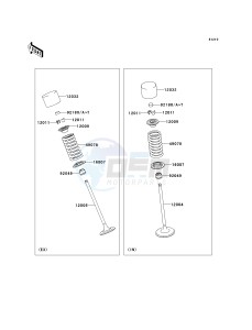 EX 650 A [NINJA 650R] (A6F-A8F) A8F drawing VALVE-- S- -