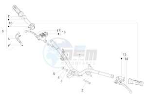 FLY 150 (NAFTA) drawing Handlebars - Master cil.